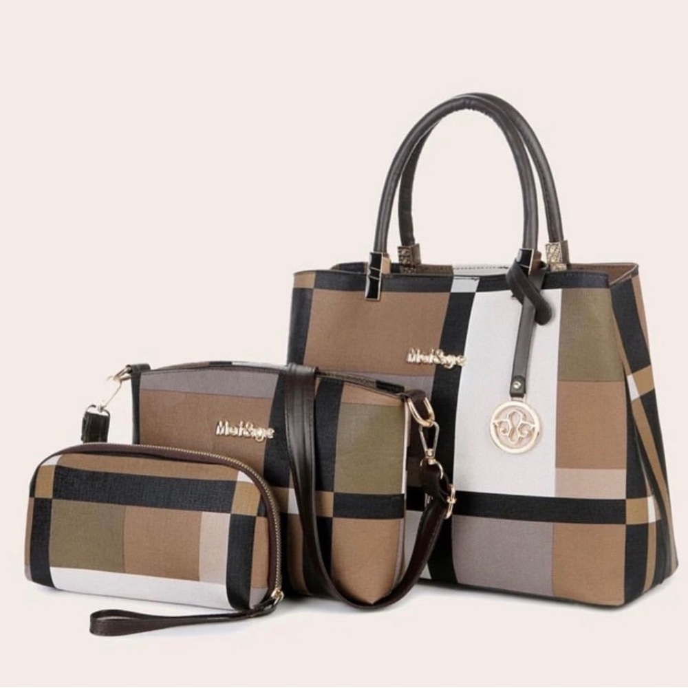 NWOT 3 Piece Bag Set